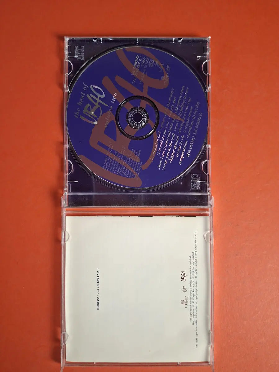 UB40 – The Best Of UB40 - Volume Two