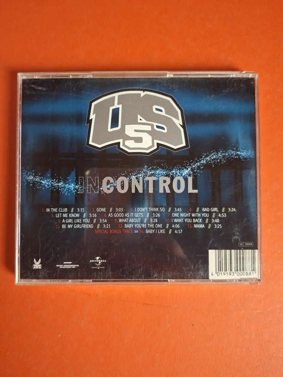 US 5 – In Control