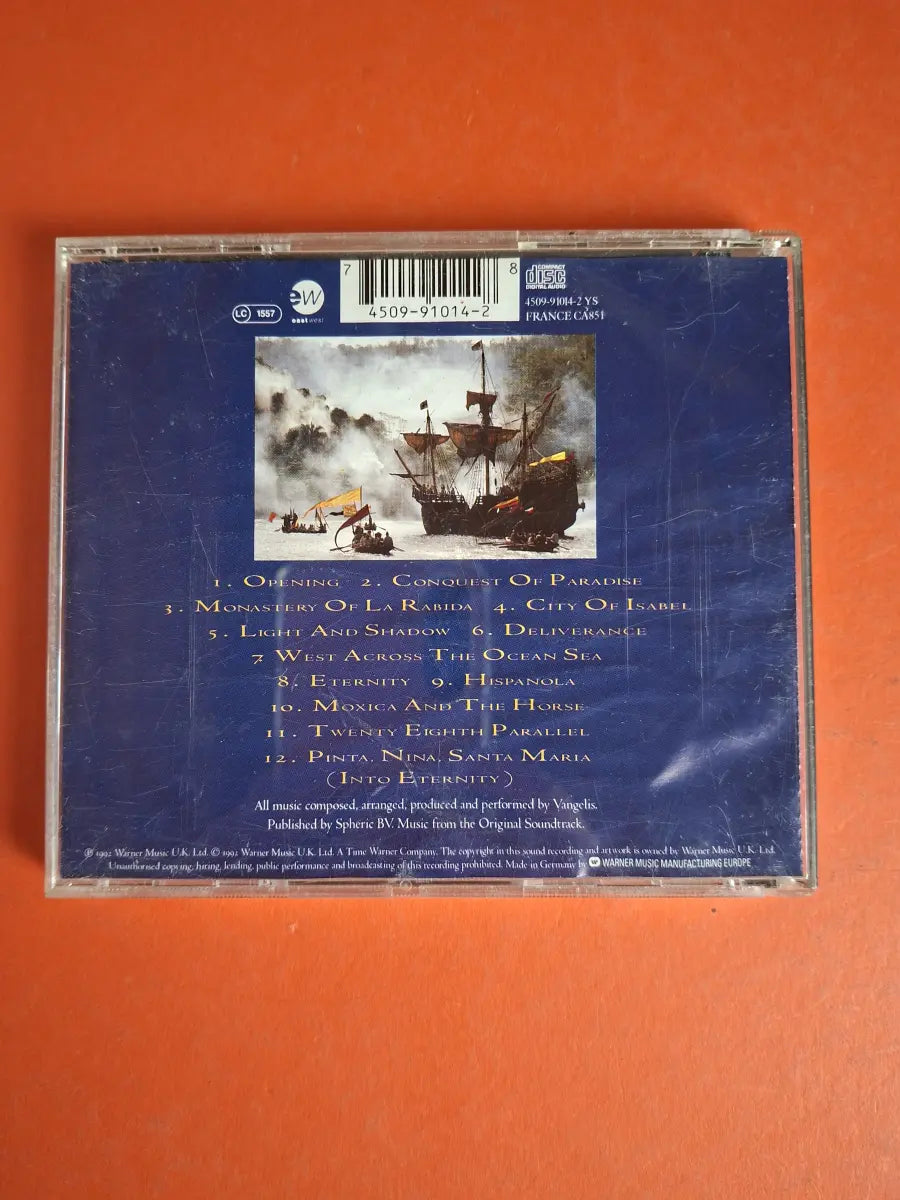 Vangelis – 1492 – Conquest Of Paradise (Music From The Original Soundtrack)