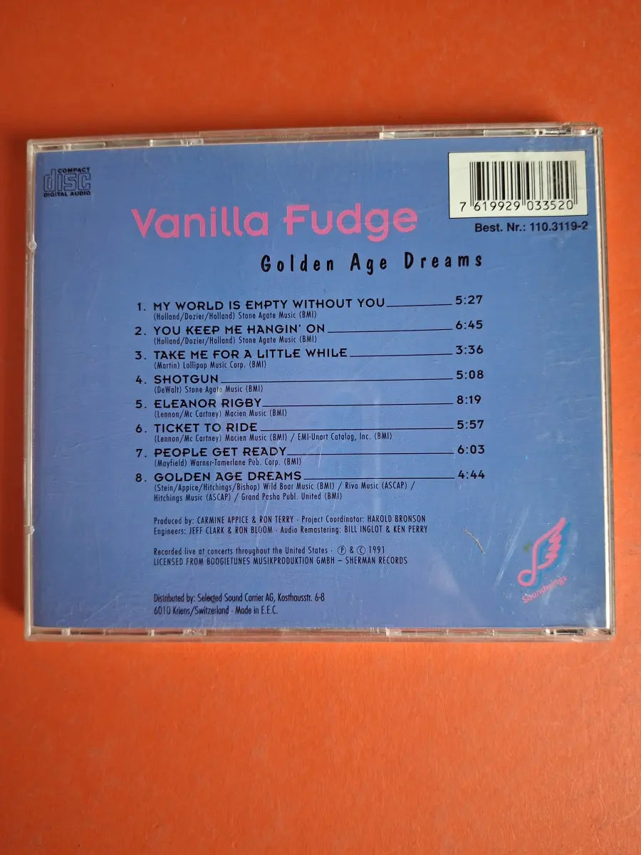 Vanilla Fudge – Golden Age Dreams