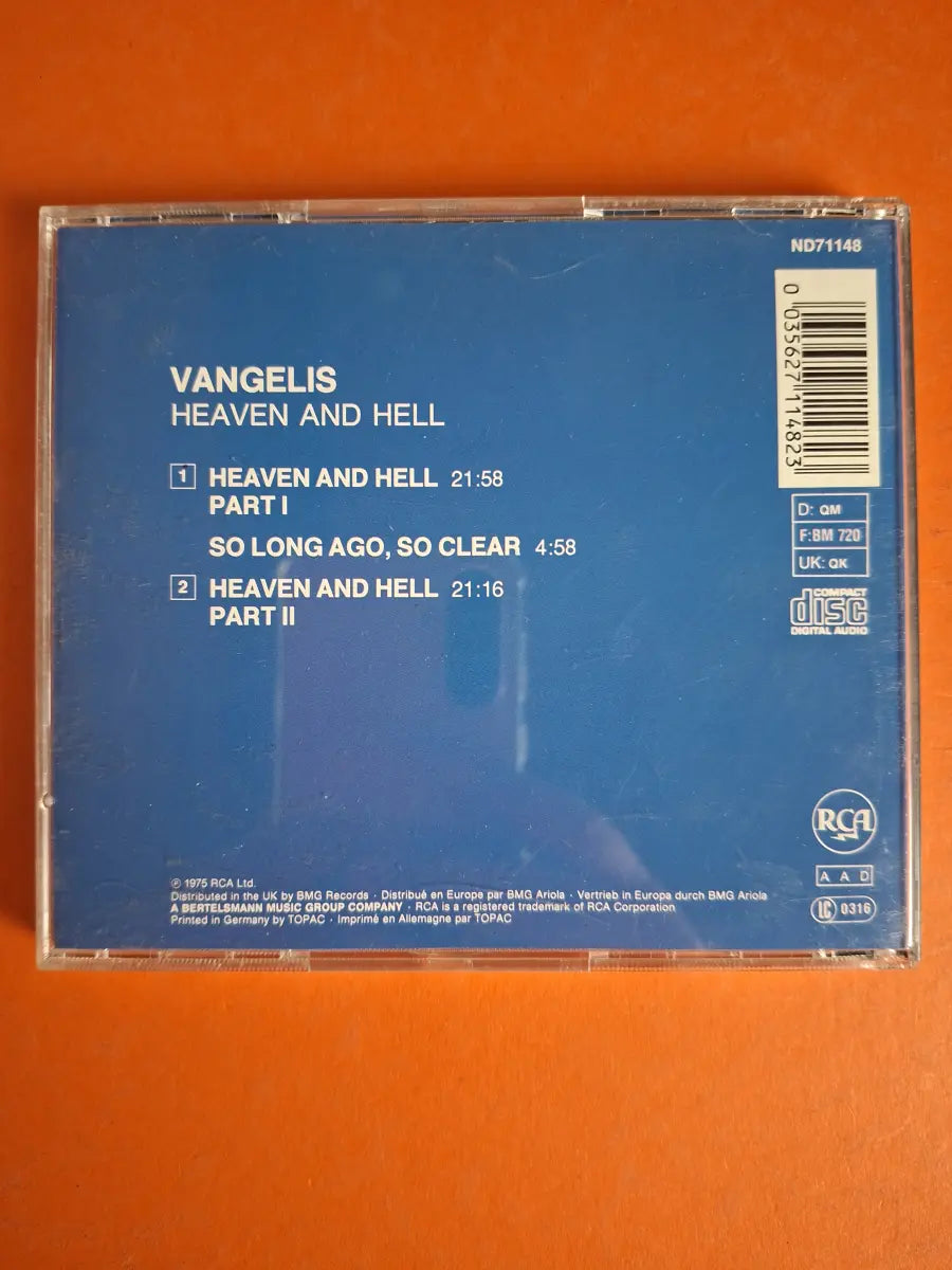 Vangelis – Heaven And Hell