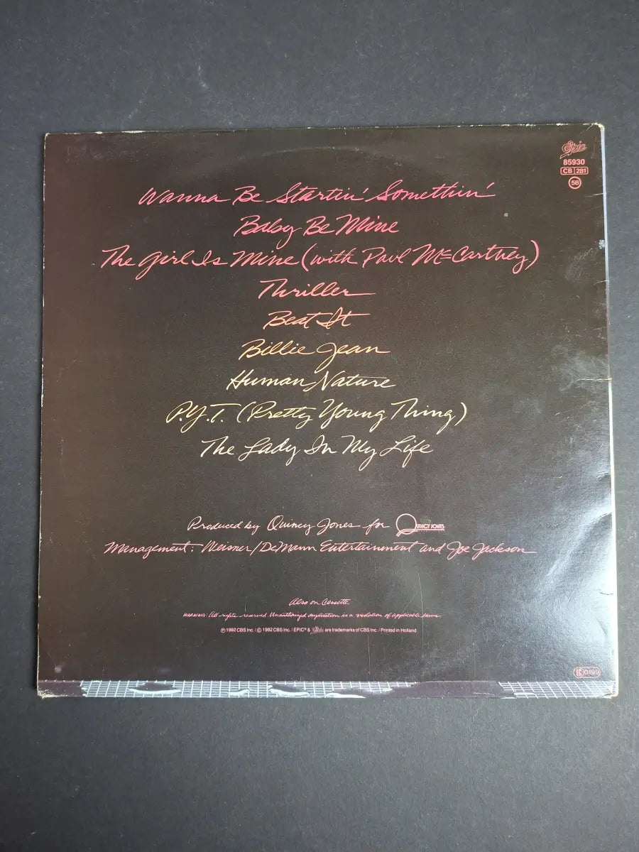 Michael Jackson – Thriller