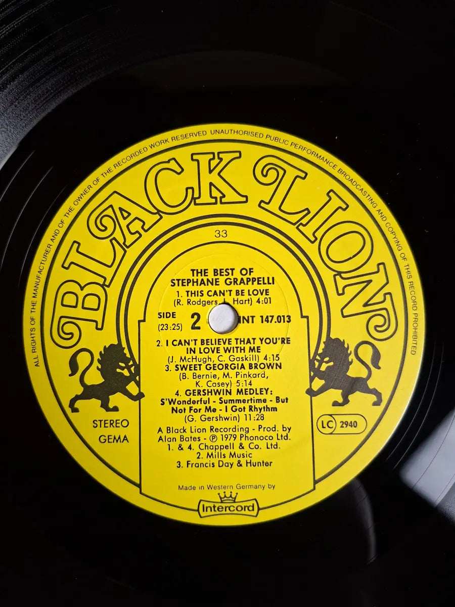 Stephane Grappelli – The Best Of