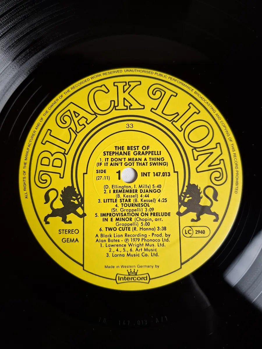 Stephane Grappelli – The Best Of