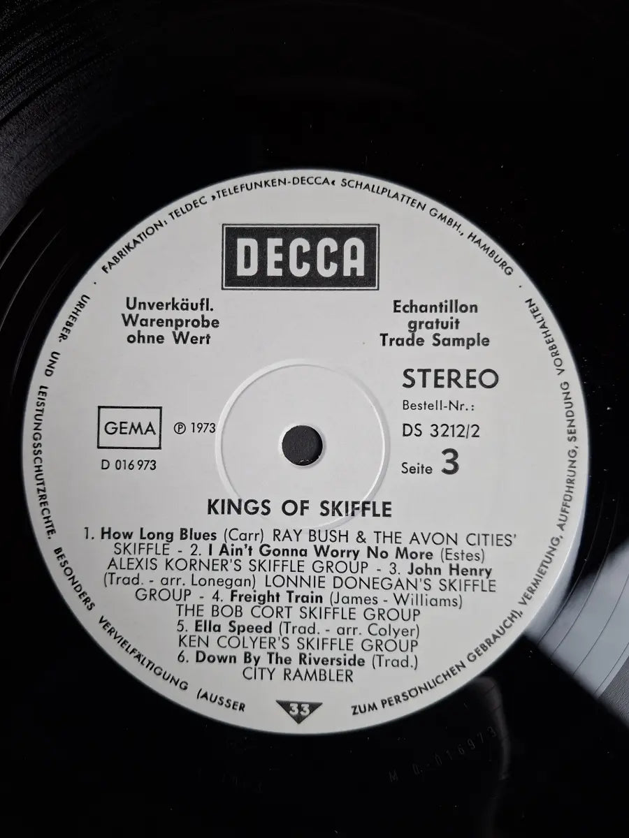 Sampler - Kings Of Skiffle
