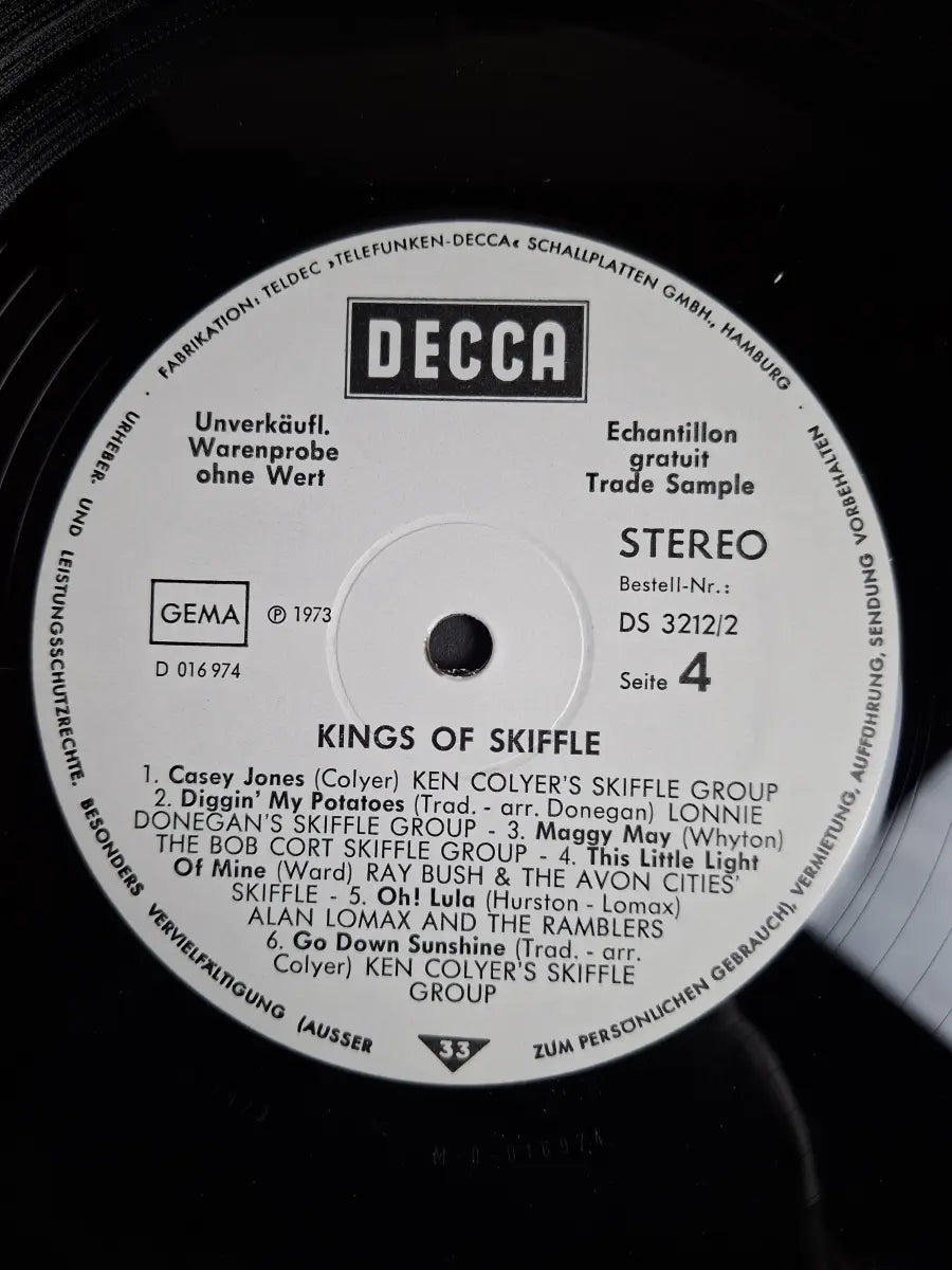 Sampler - Kings Of Skiffle