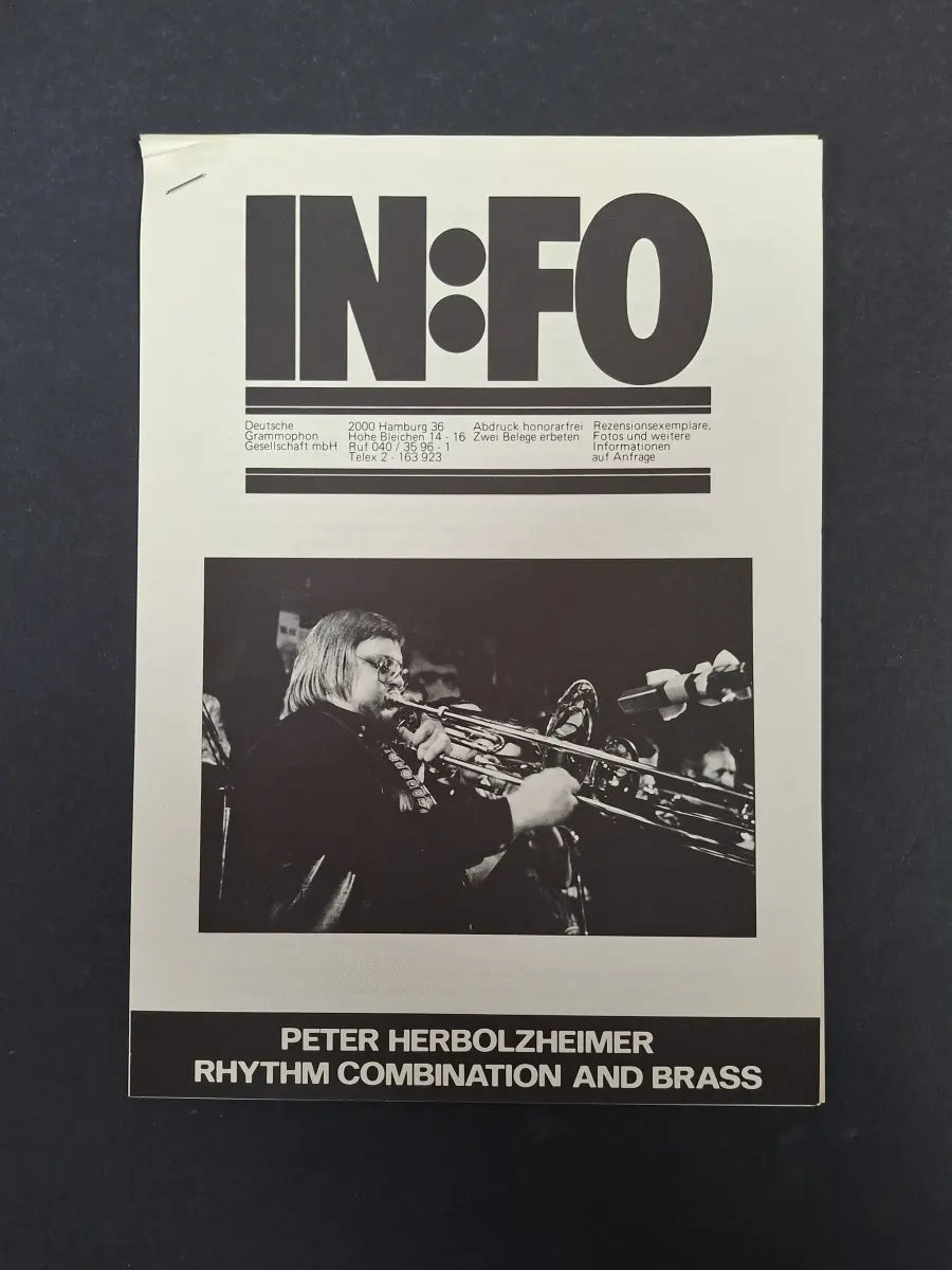 Peter Herbolzheimer Rhythm Combination & Brass ‎– Live Im Onkel Pö