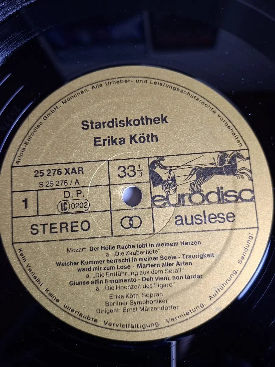 Erika Köth – Singt Berühmte Szenen Und Arien Aus Opern
