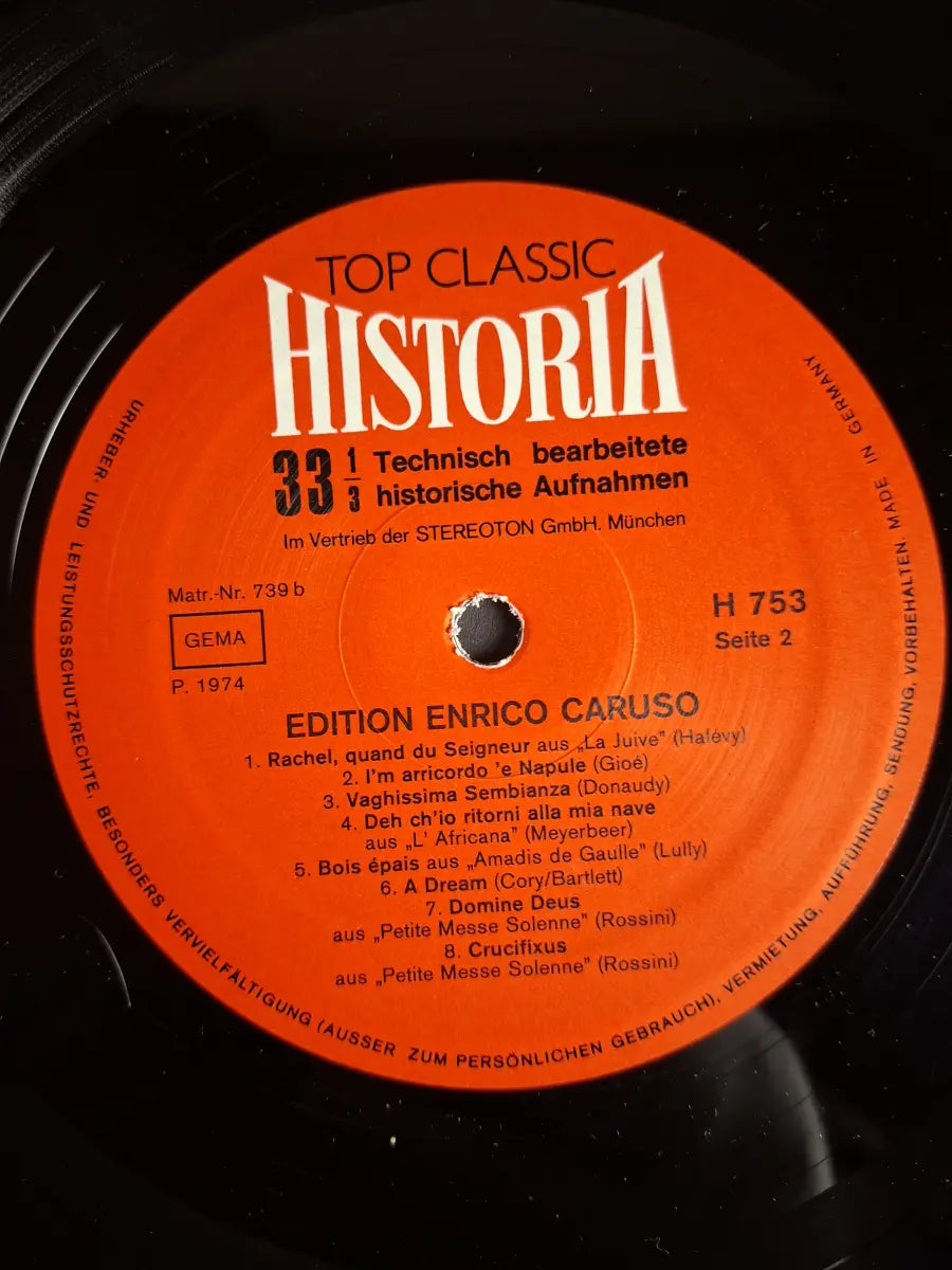 Enrico Caruso ‎– Edition Enrico Caruso