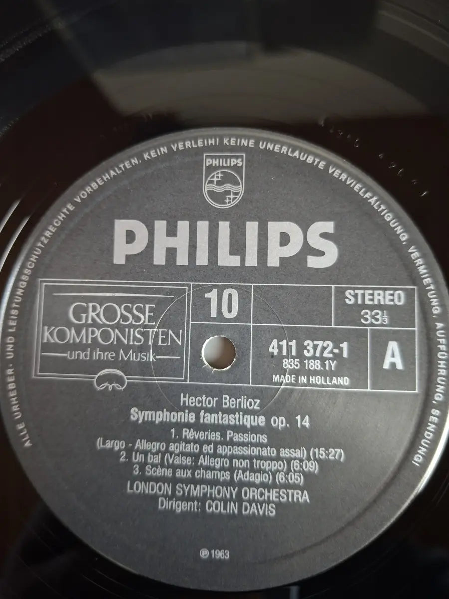 Berlioz / London Symphony Orchestra / Sir Colin Davis – Symphonie Fantastique Op. 14