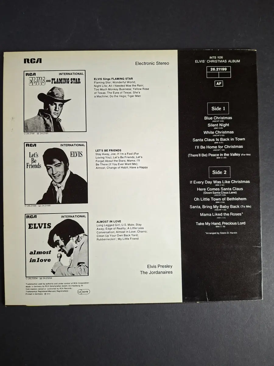 Elvis Presley – Elvis' Christmas Album