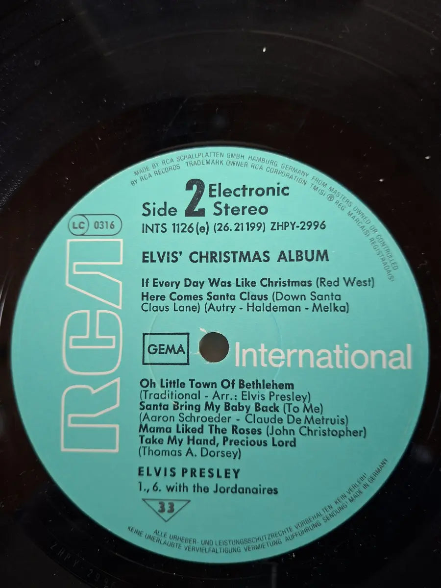 Elvis Presley – Elvis' Christmas Album
