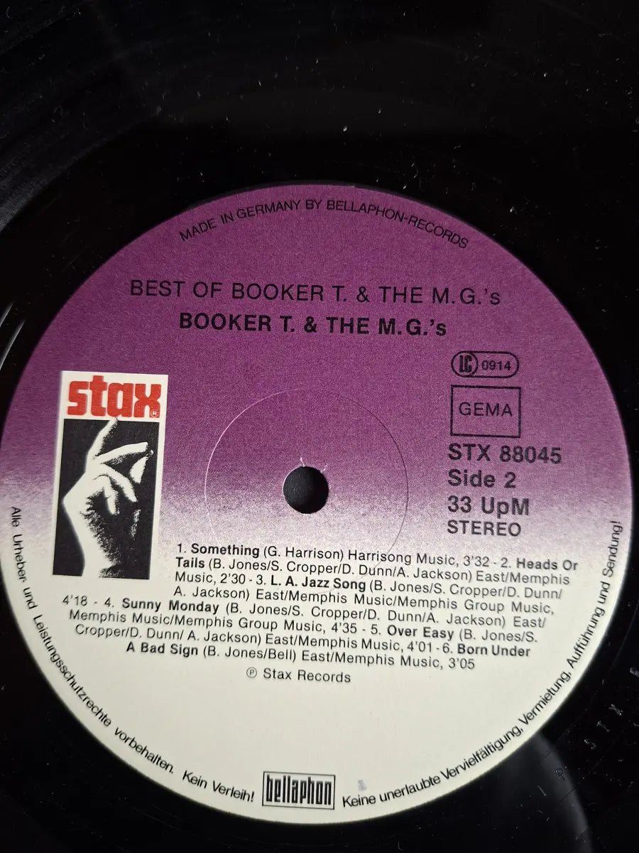 Booker T. & The M.G.'s – Best Of Booker T. & The M.G.'s