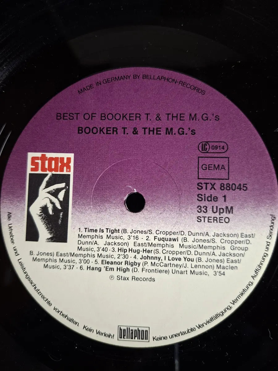 Booker T. & The M.G.'s – Best Of Booker T. & The M.G.'s
