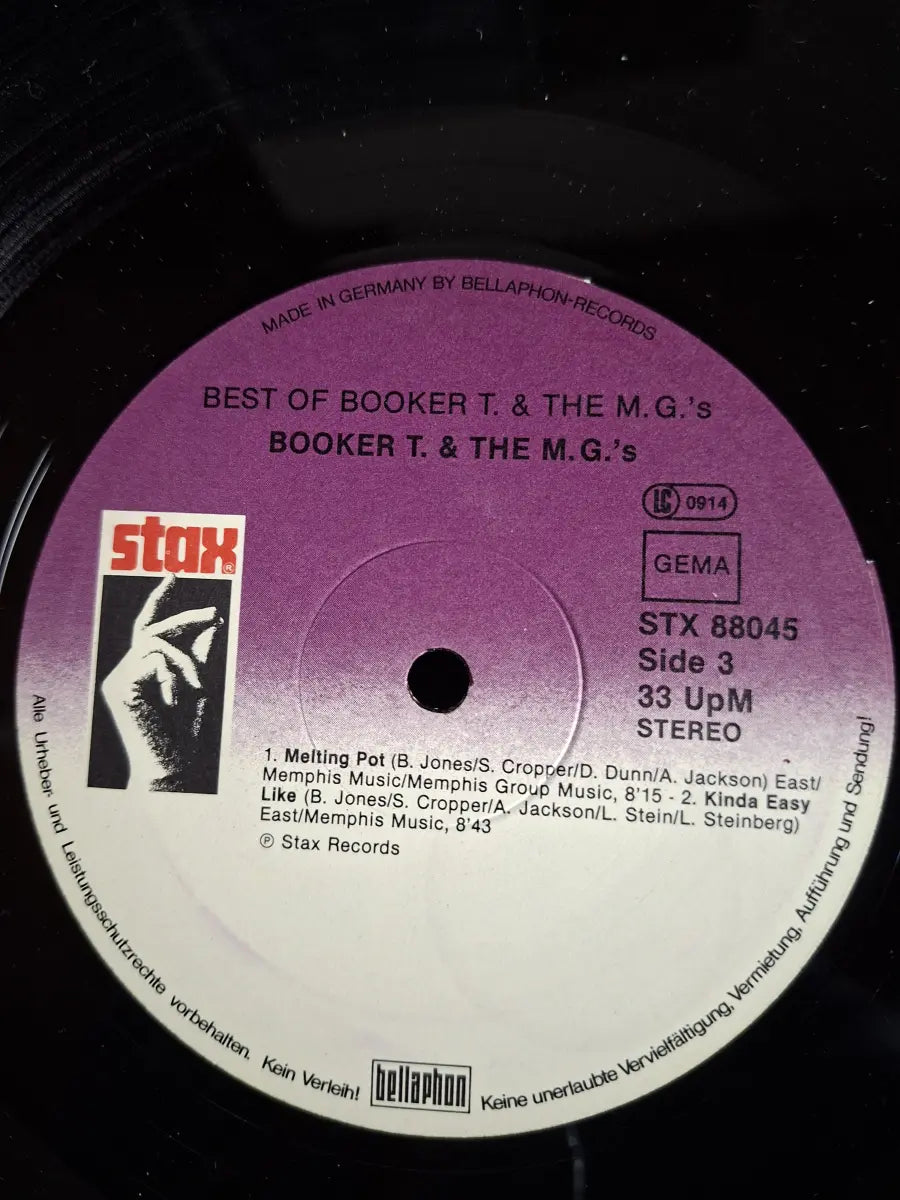Booker T. & The M.G.'s – Best Of Booker T. & The M.G.'s