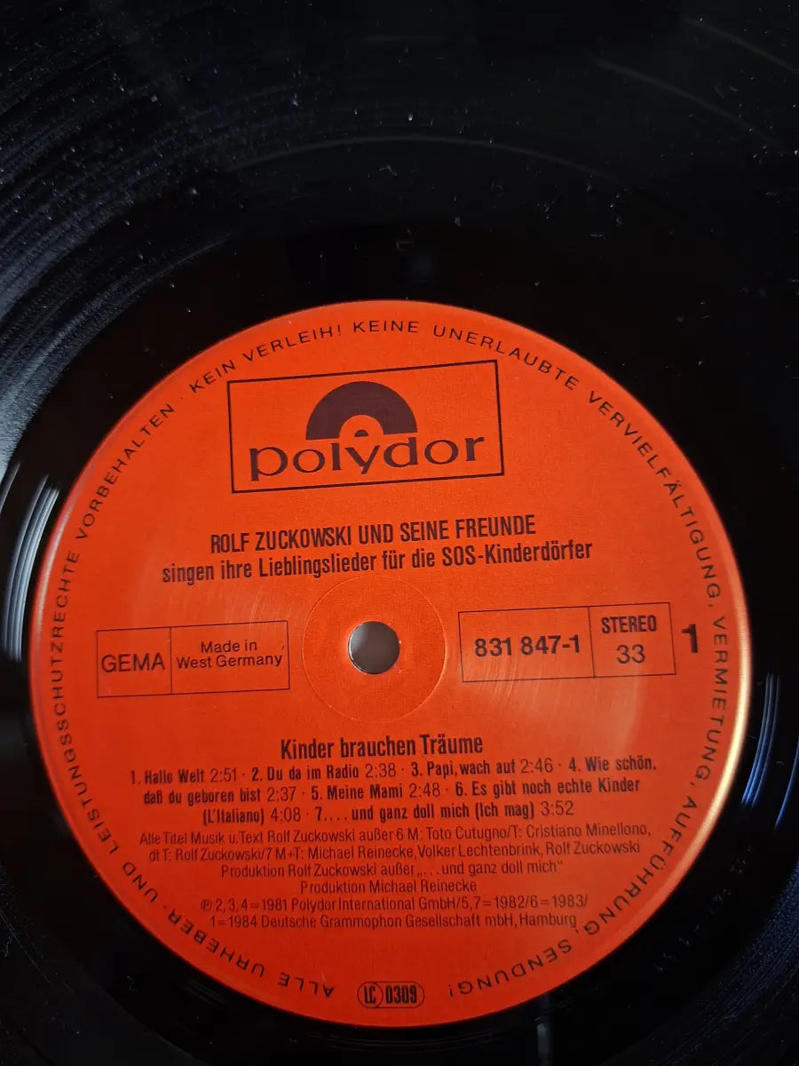 Rolf Zuckowski Und Seine Freunde – Kinder Brauchen Träume