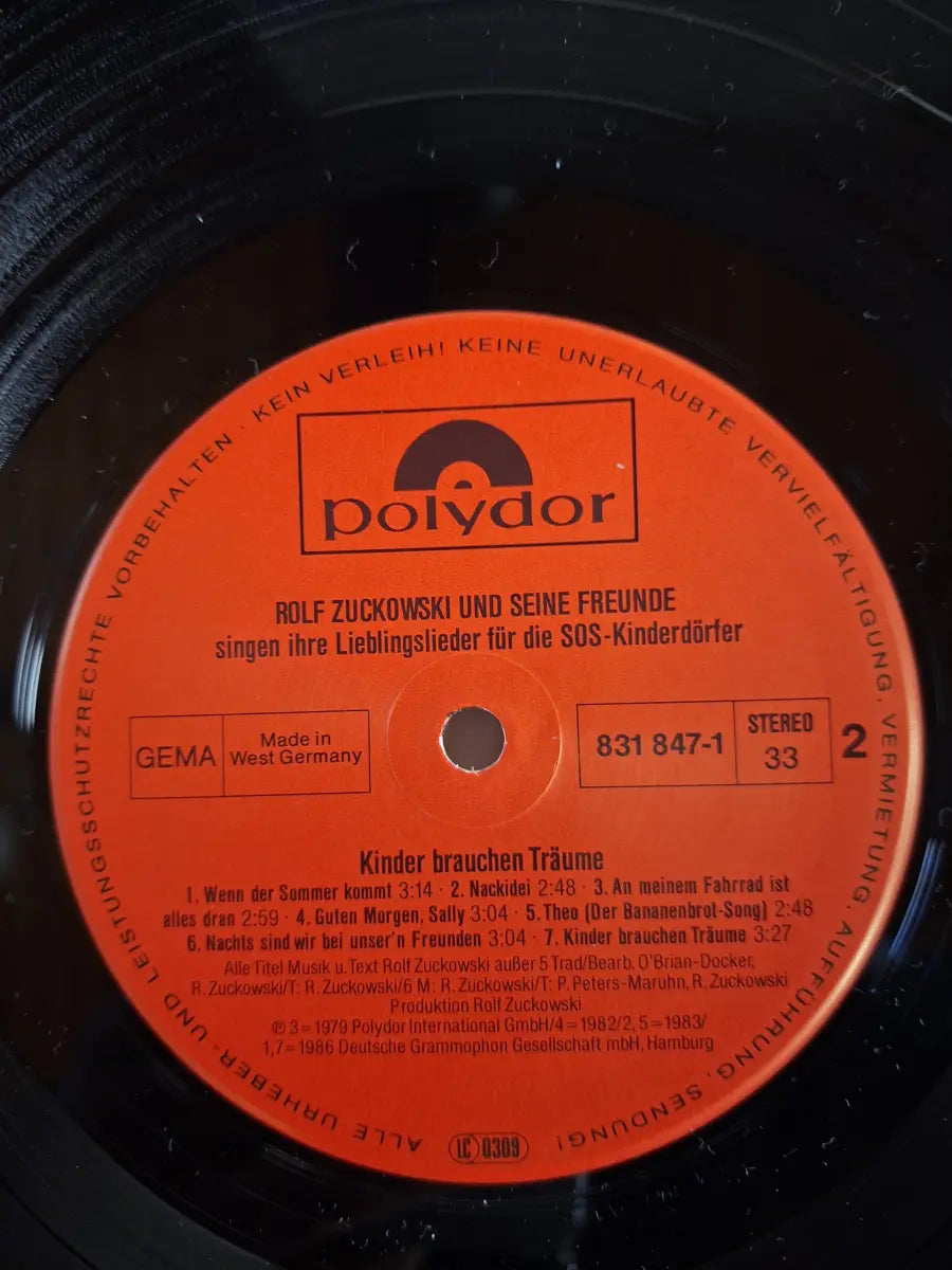 Rolf Zuckowski Und Seine Freunde – Kinder Brauchen Träume