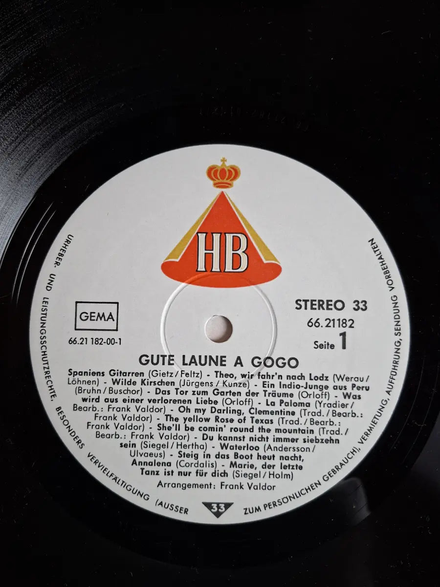 Frank Valdor – Gut Gelaunt Genießen - HB Ist Mild Und Schmeckt