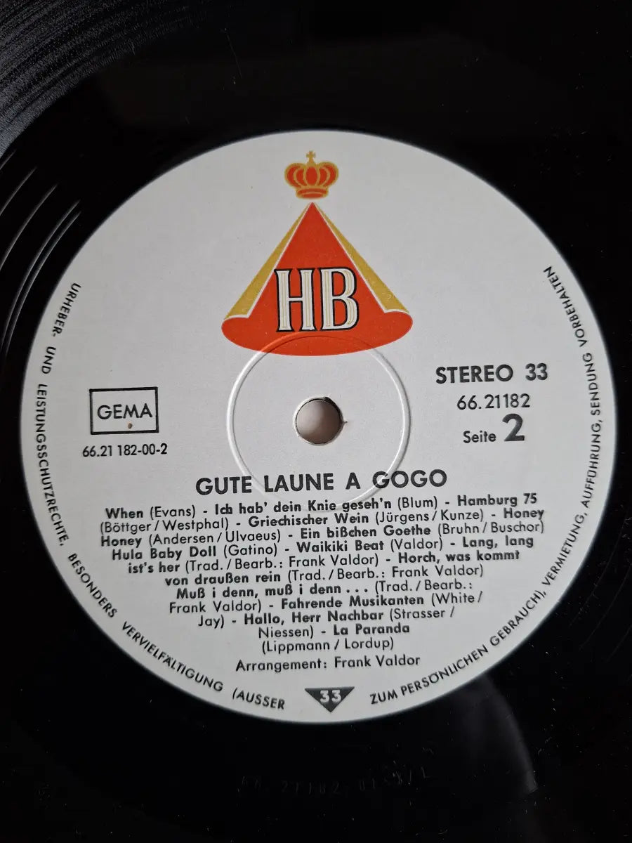 Frank Valdor – Gut Gelaunt Genießen - HB Ist Mild Und Schmeckt