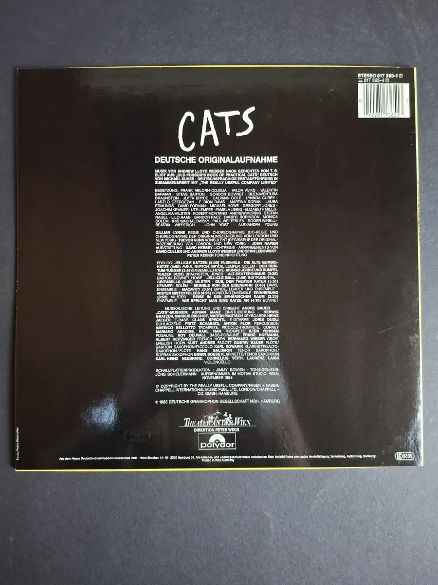 Cats (Deutsche Originalaufnahme)