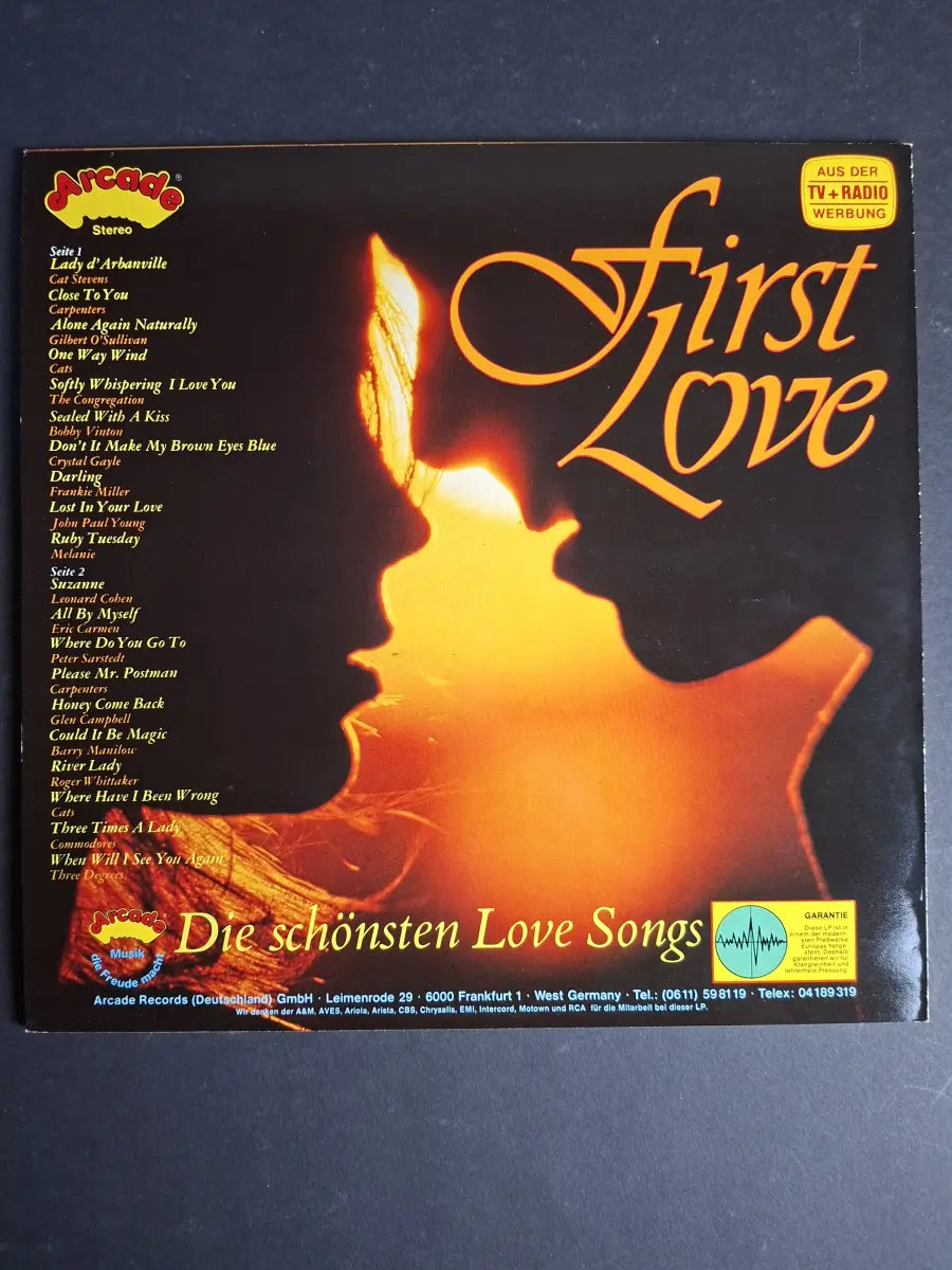 Sampler - First Love: Die Schönsten Lovesongs