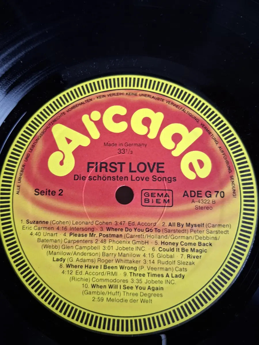 Sampler - First Love: Die Schönsten Lovesongs