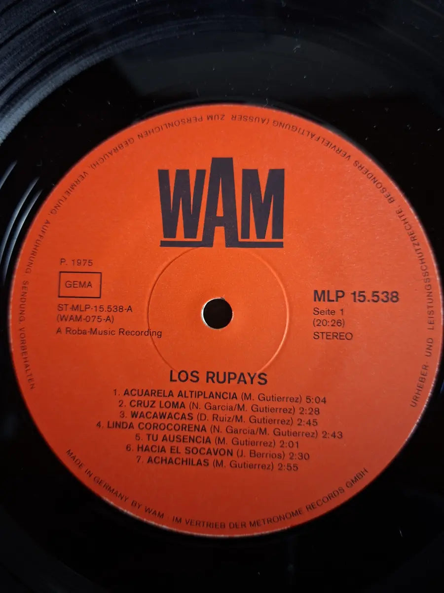 Los Rupay – Los Rupay