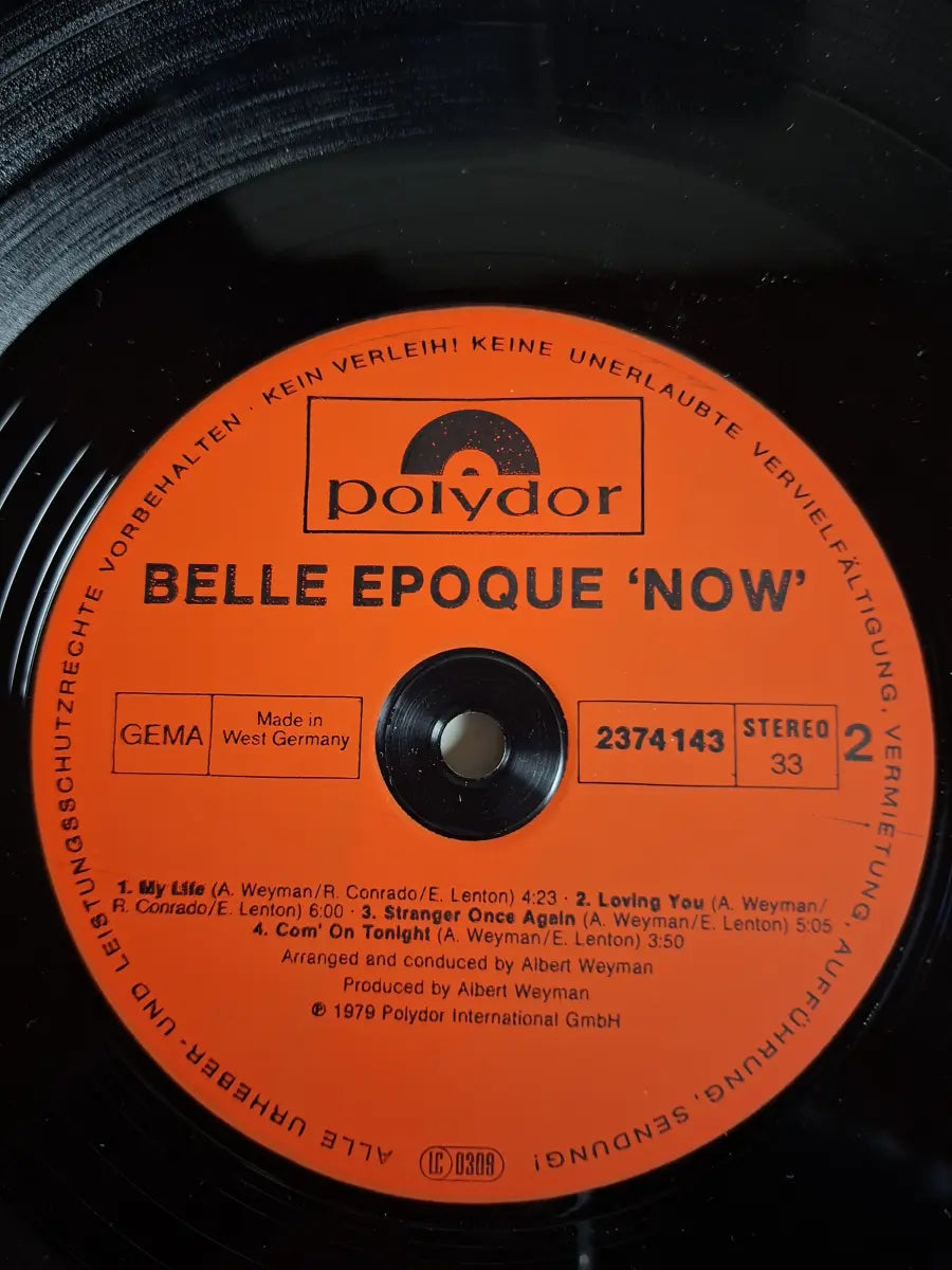 Belle Epoque – Now