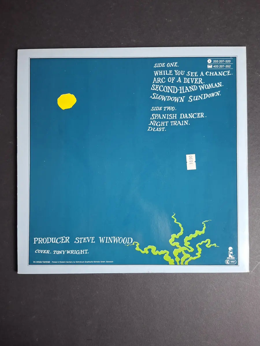 Steve Winwood – Arc Of A Diver