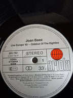 Joan Baez ‎– Live Europe 83 - Children Of The Eighties