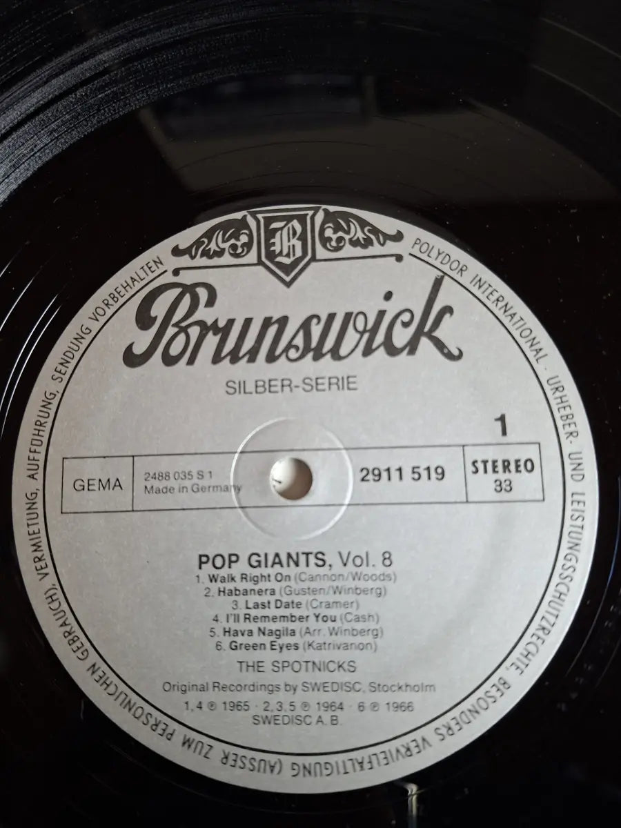 The Spotnicks – Pop Giants, Vol. 8