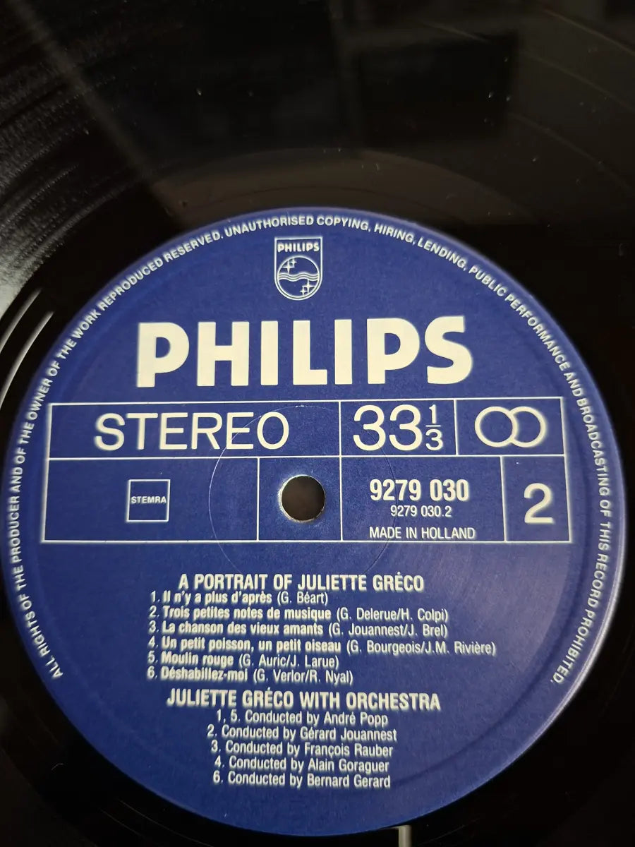 Juliette Gréco – A Portrait Of Juliette Gréco