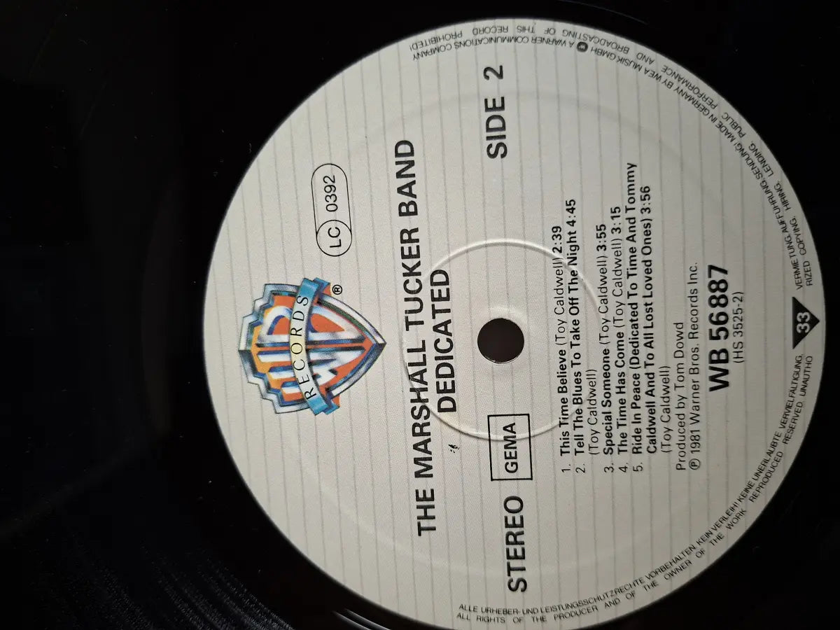 The Marshall Tucker Band – Dedicated