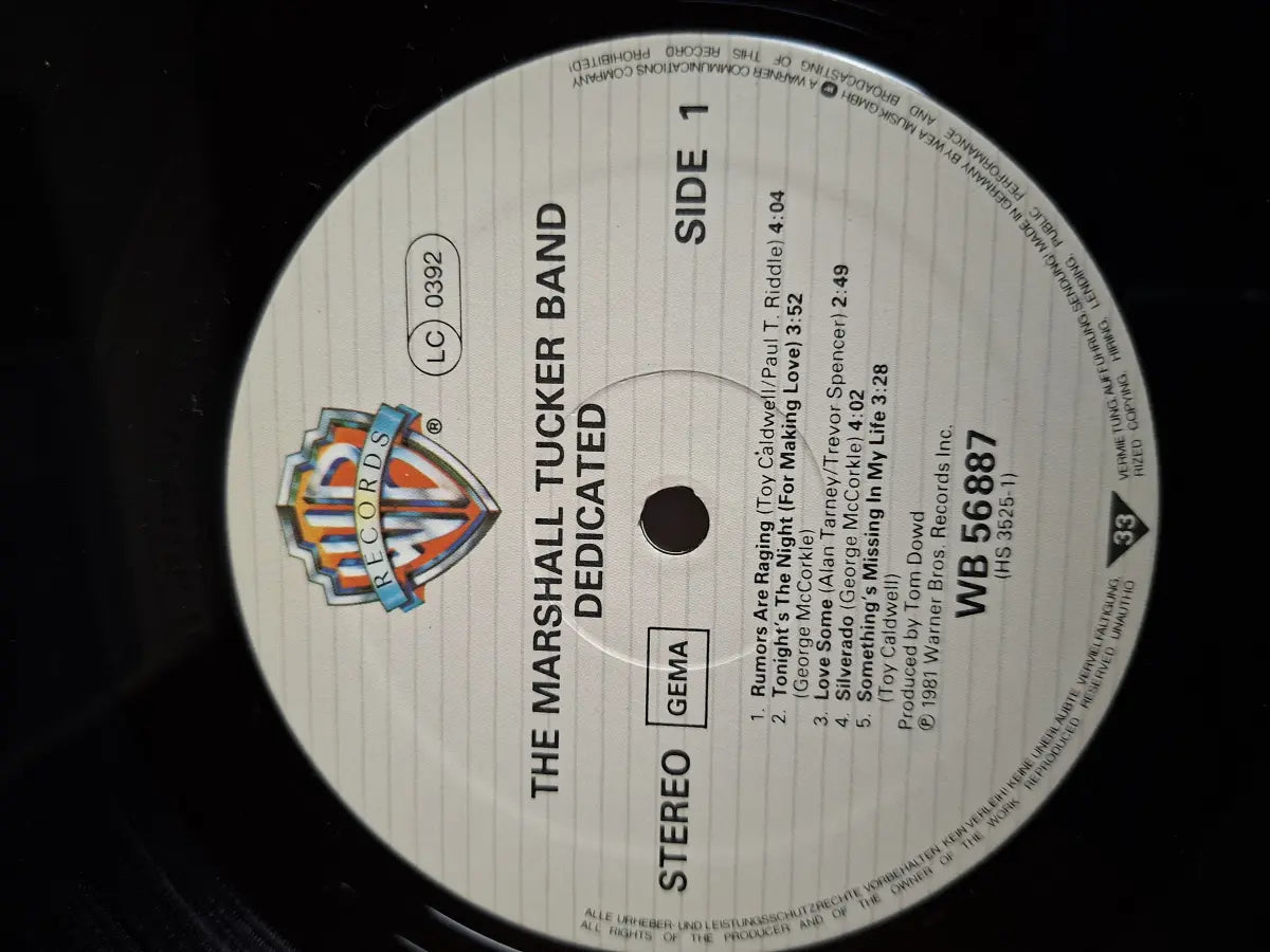 The Marshall Tucker Band – Dedicated