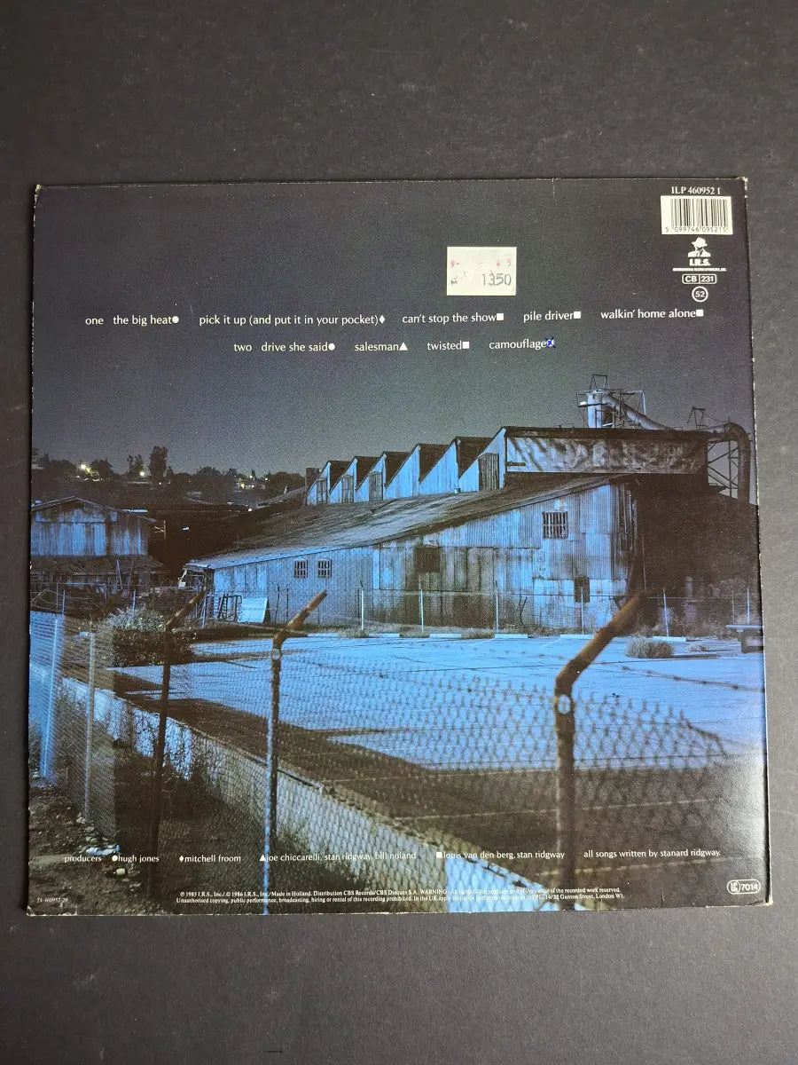 Stan Ridgway – The Big Heat