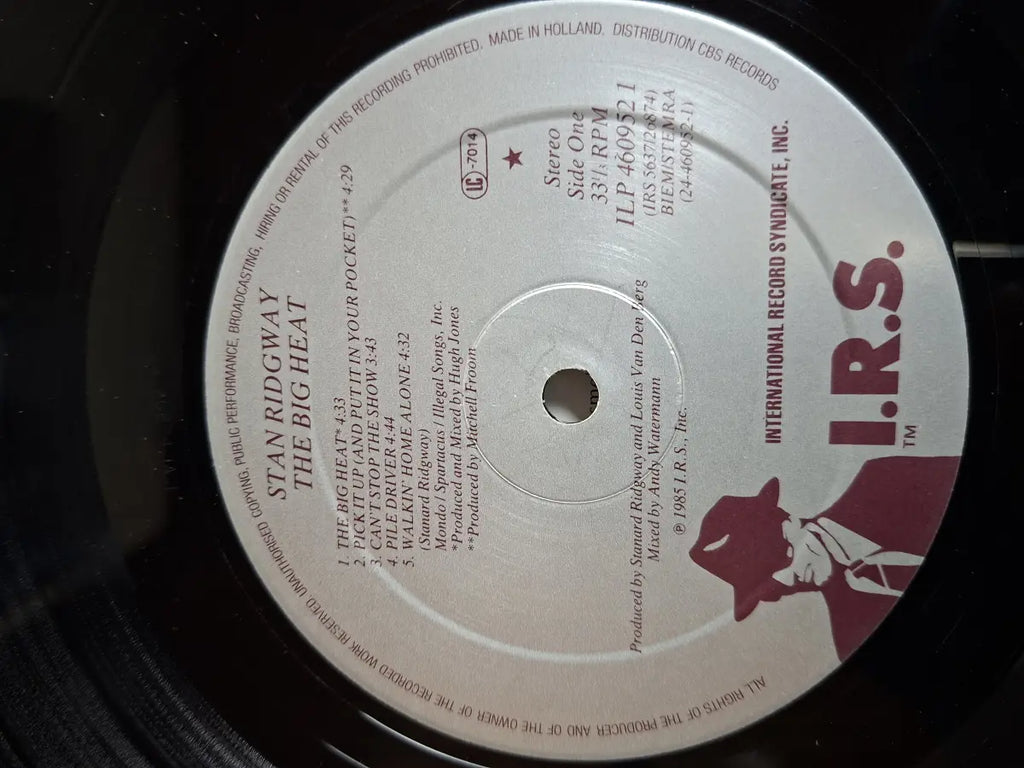 Stan Ridgway – The Big Heat