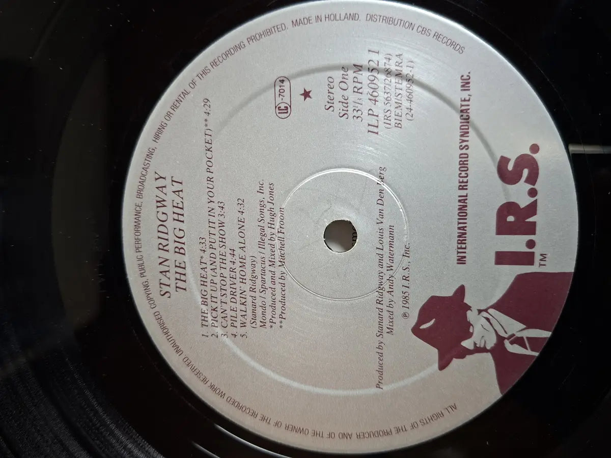 Stan Ridgway – The Big Heat