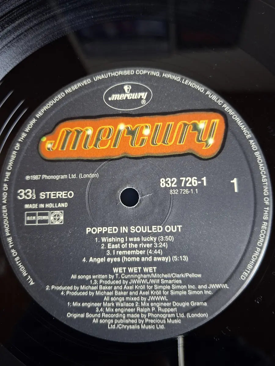Wet Wet Wet – Popped In Souled Out