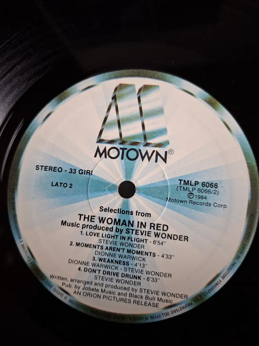 Stevie Wonder – The Woman In Red (Original Motion Picture Soundtrack)