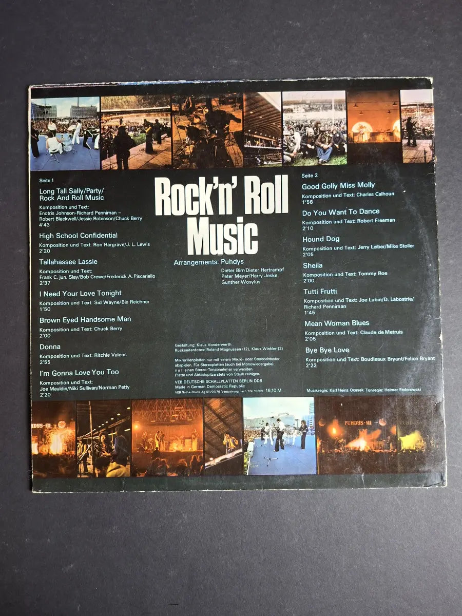 Puhdys – Rock'N' Roll Music