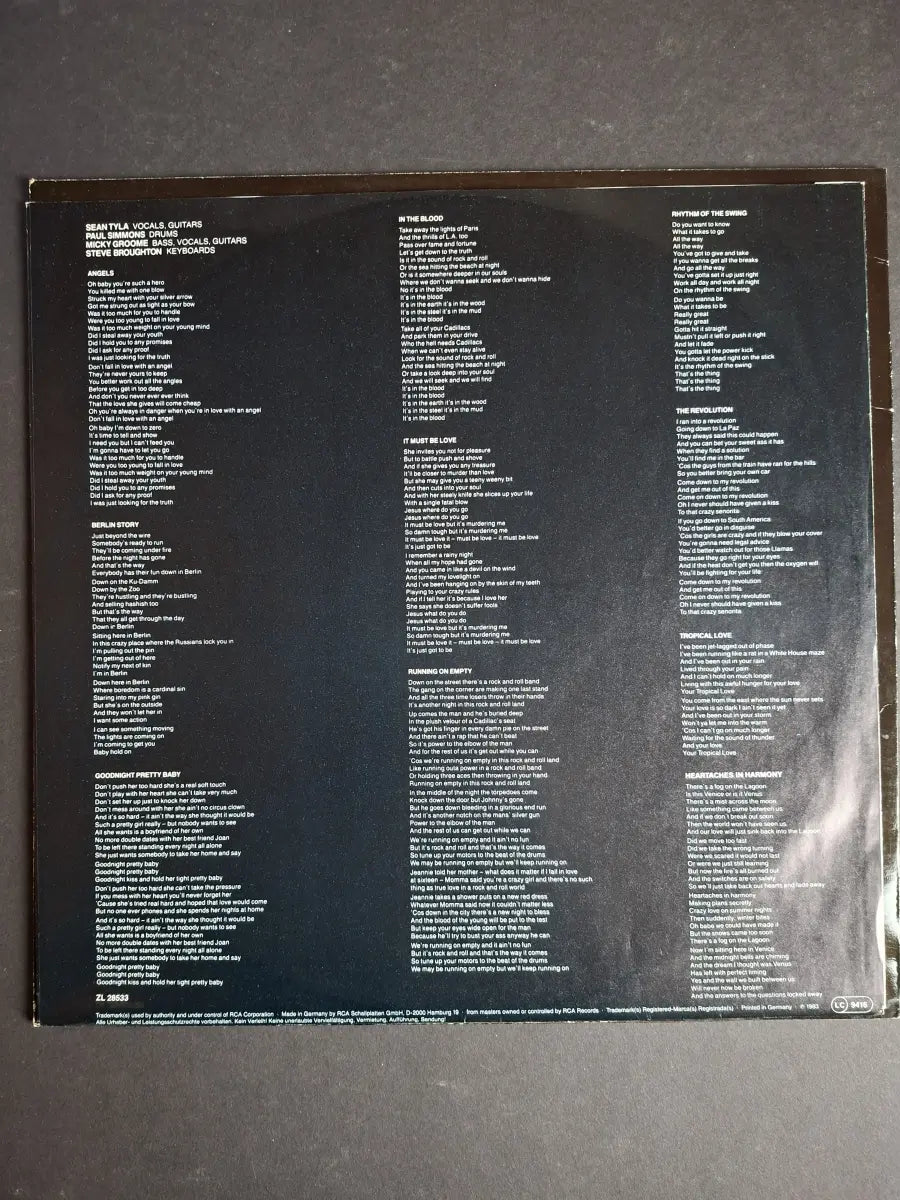 Sean Tyla – Rhythm Of The Swing