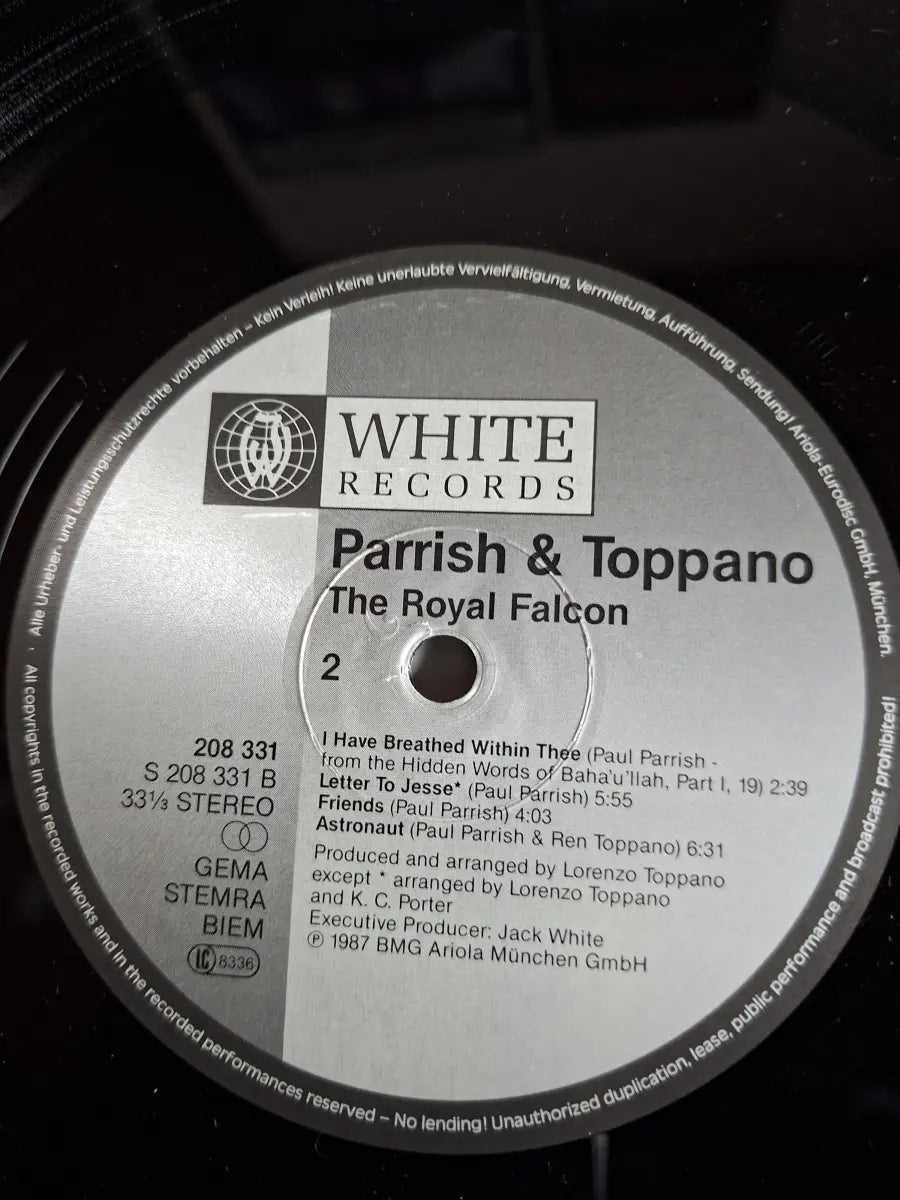 Parrish & Toppano – The Royal Falcon