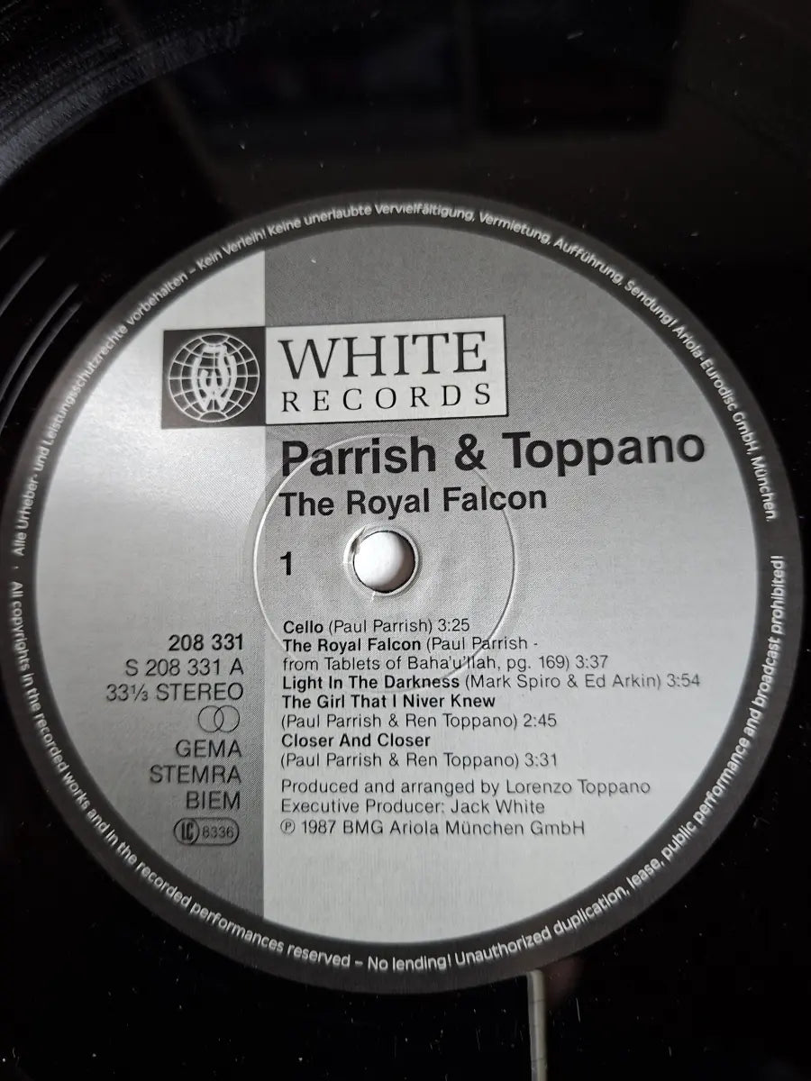 Parrish & Toppano – The Royal Falcon