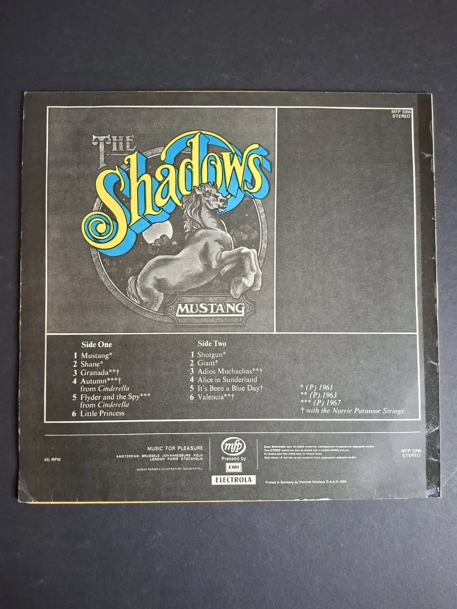 The Shadows – Mustang