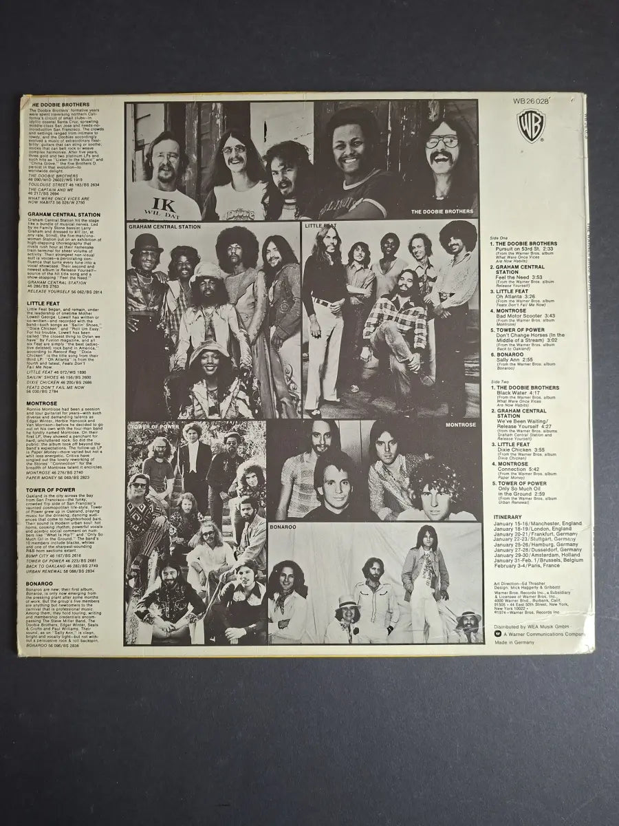 sampler - The Warner Bros. Music Show