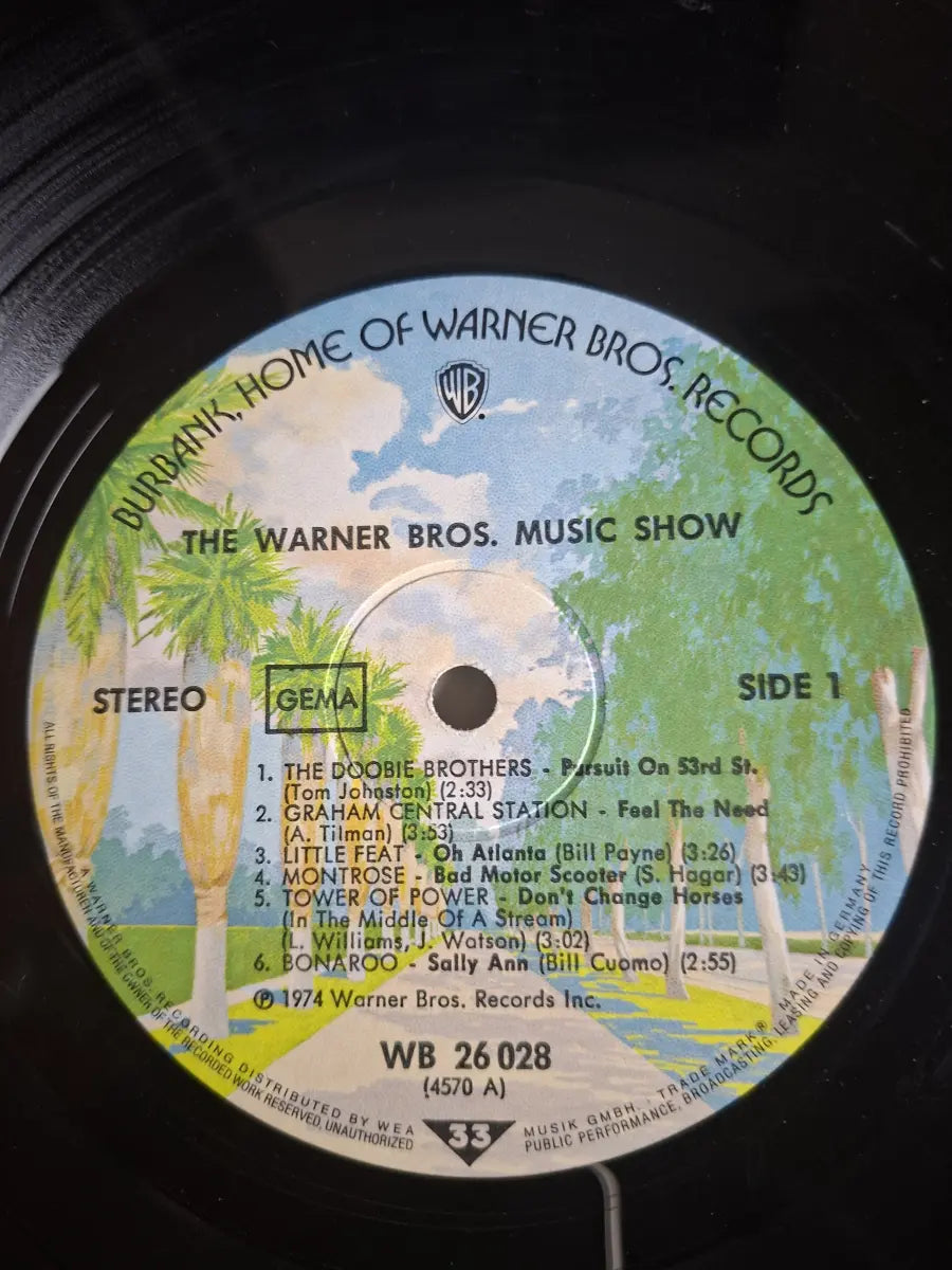 sampler - The Warner Bros. Music Show