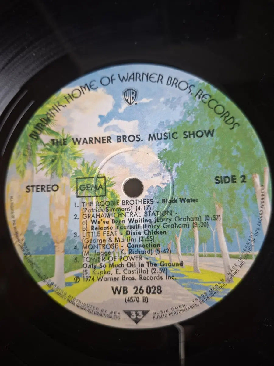 sampler - The Warner Bros. Music Show
