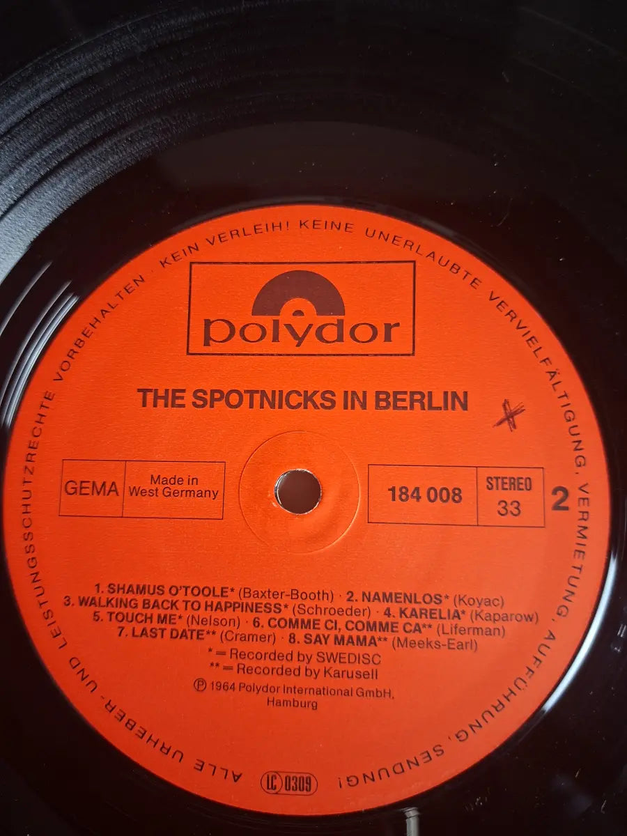 The Spotnicks – The Spotnicks In Berlin