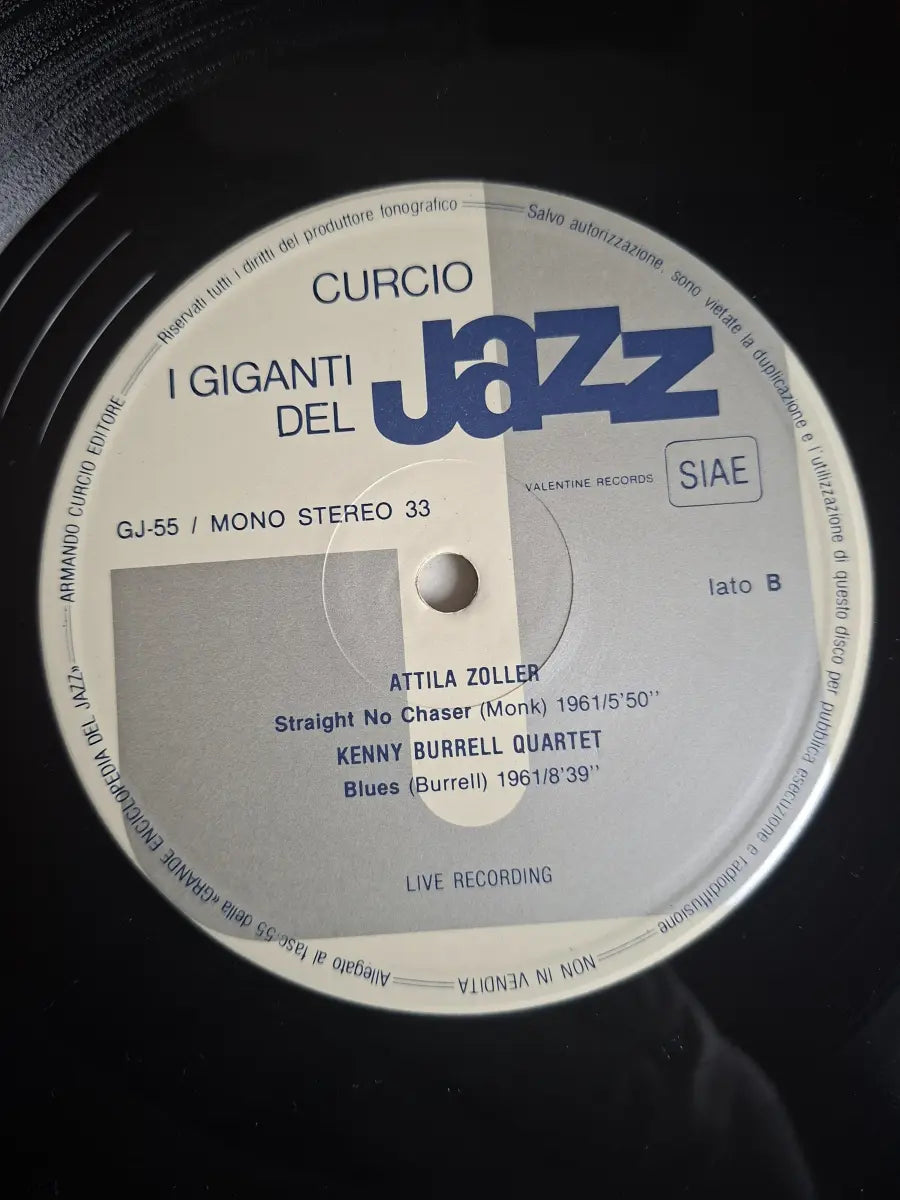 Grant Green, Kenny Burrell, Billy Taylor, Attila Zoller – I Giganti Del Jazz Vol. 55