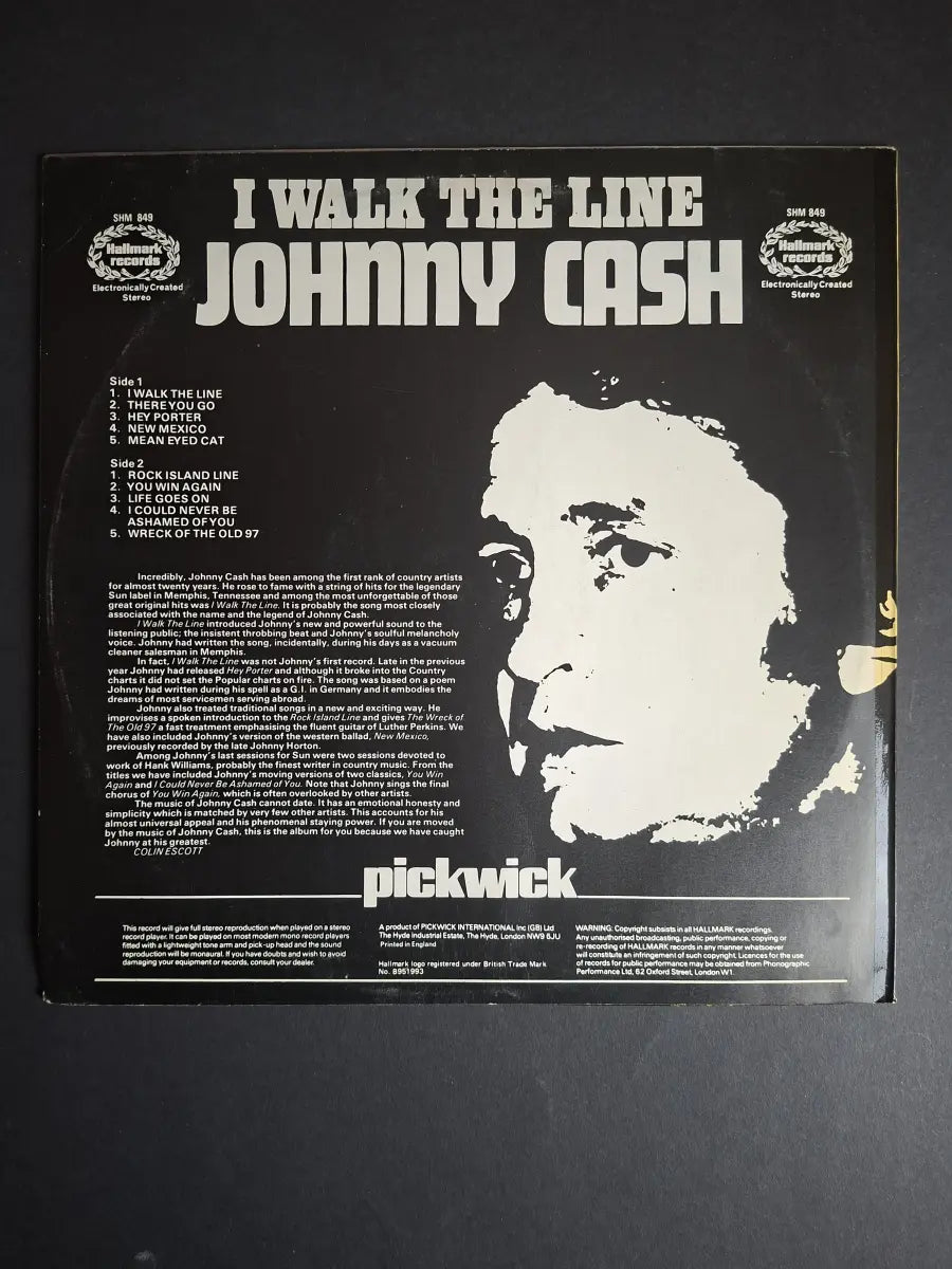 Johnny Cash – I Walk The Line